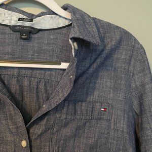 Denim Tommy Hilfiger Button Up
